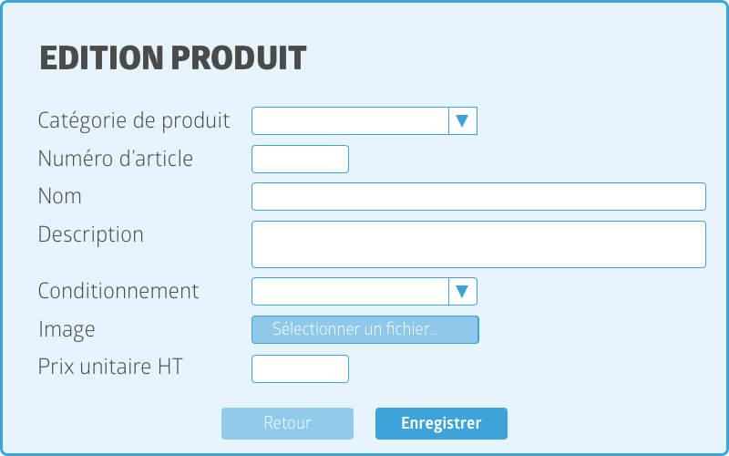 Création du CMS sur mesure